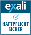 exali Haftpflicht-Siegel: Berufshaftpflichtversicherung über exali
